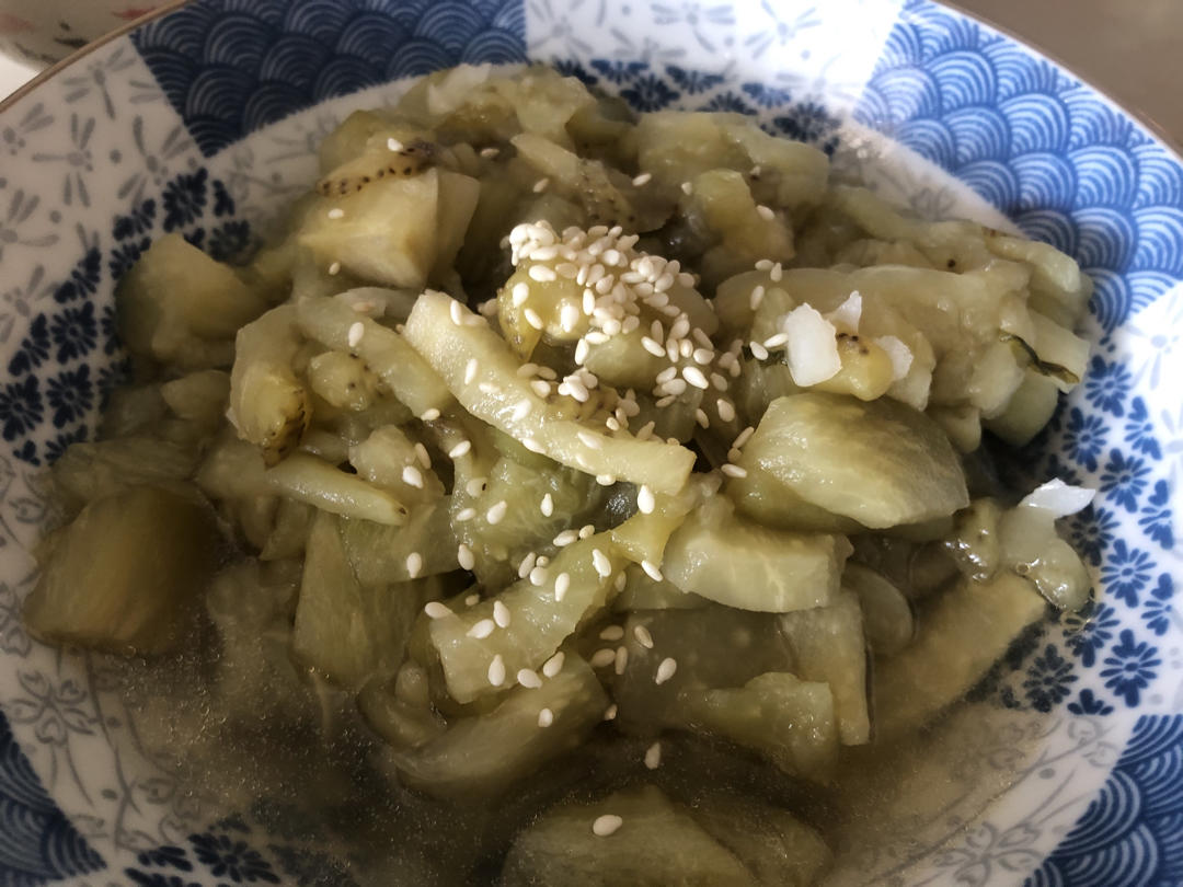 超简单的蒸茄子