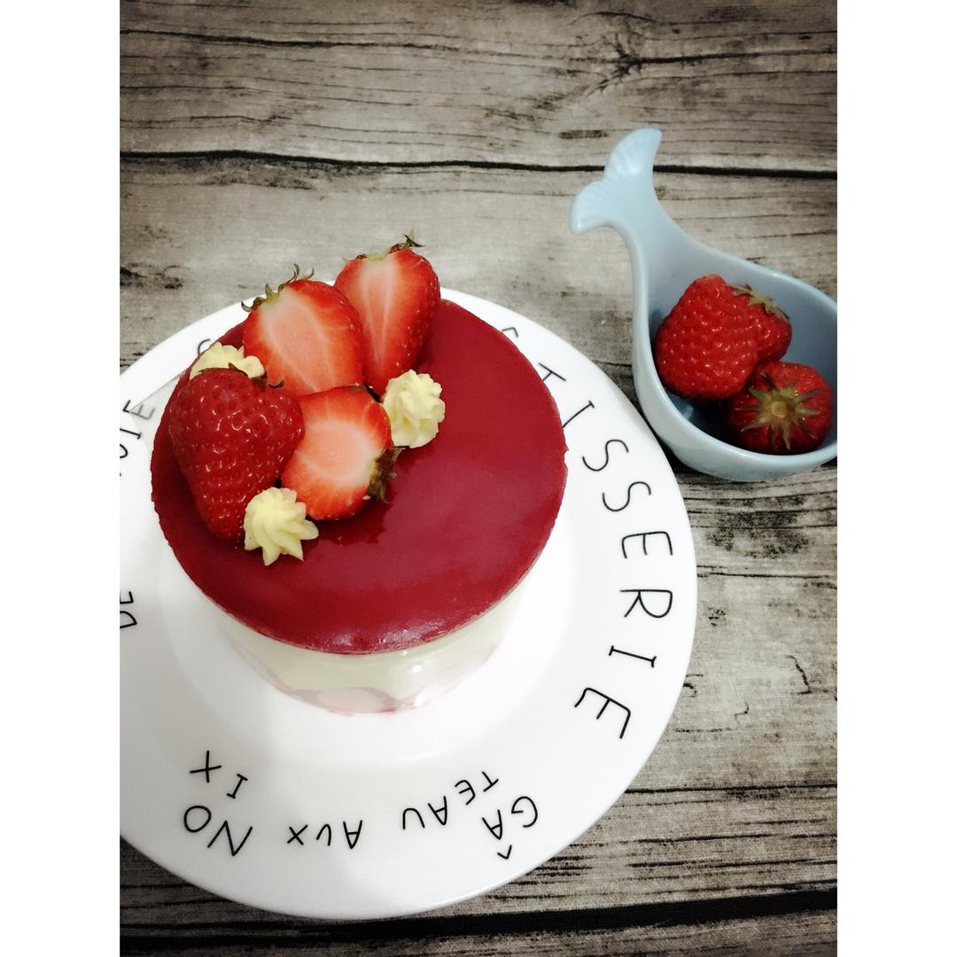 法式草莓蛋糕fraisier【厨studio 】课后作业帖