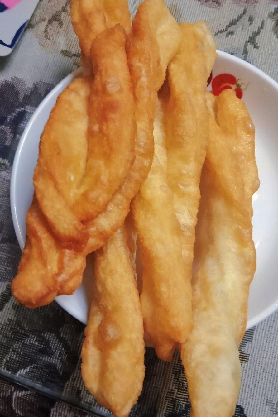 无添加家庭版油条