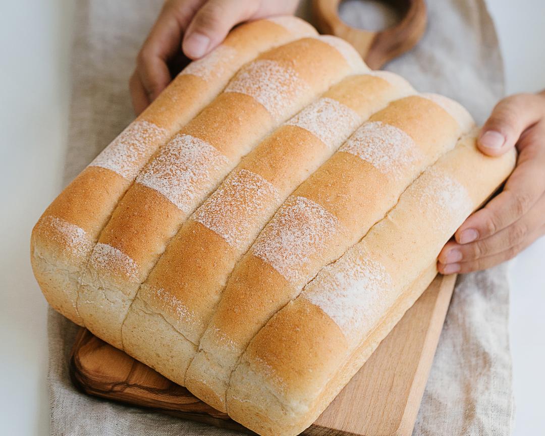 纯奶手撕吐司的做法 步骤1