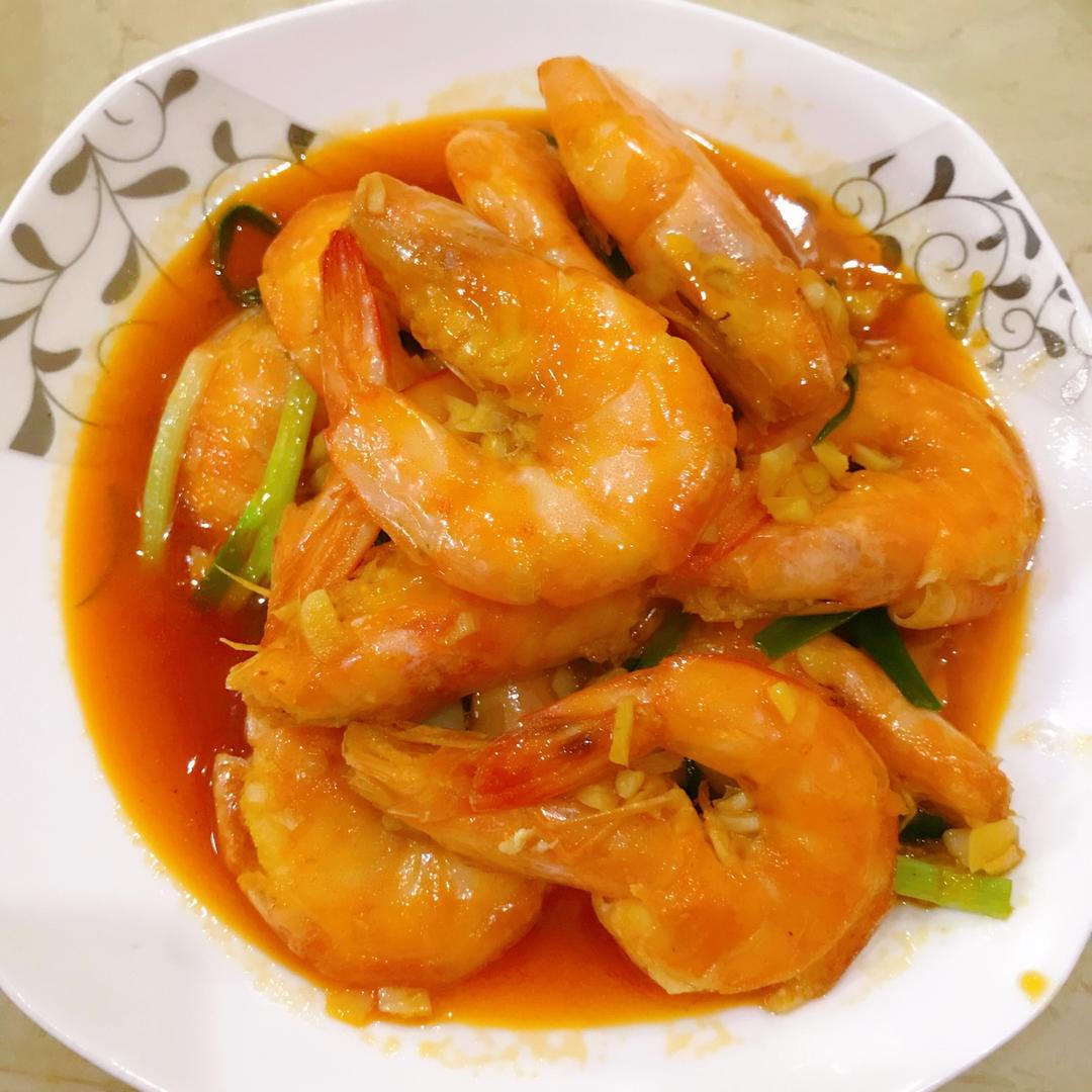 油焖大虾