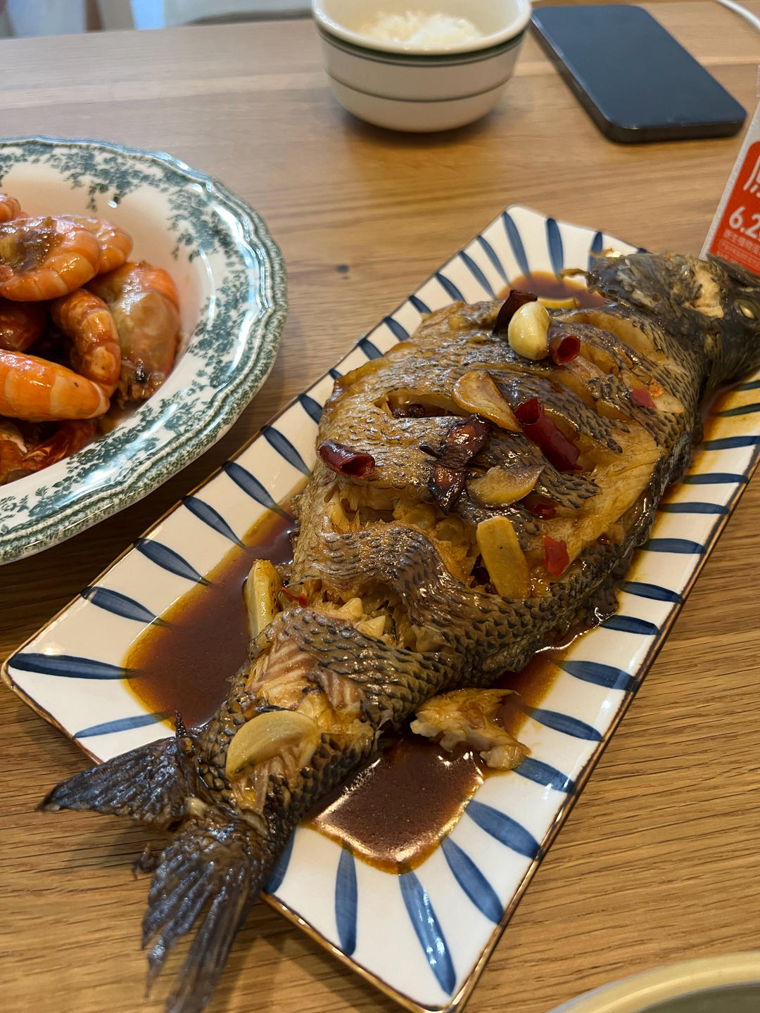 红烧鲈鱼
