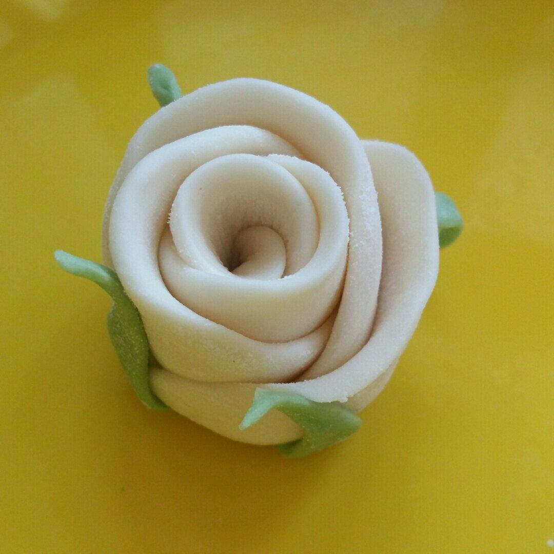 玫瑰花馒头