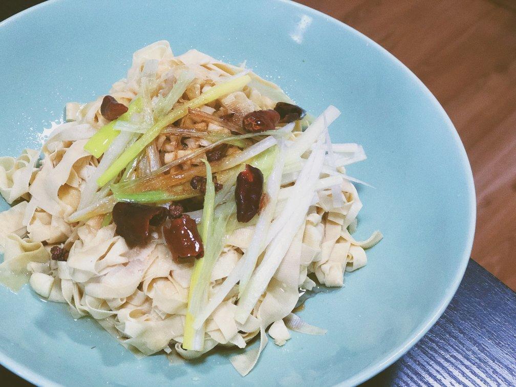 葱油干豆腐