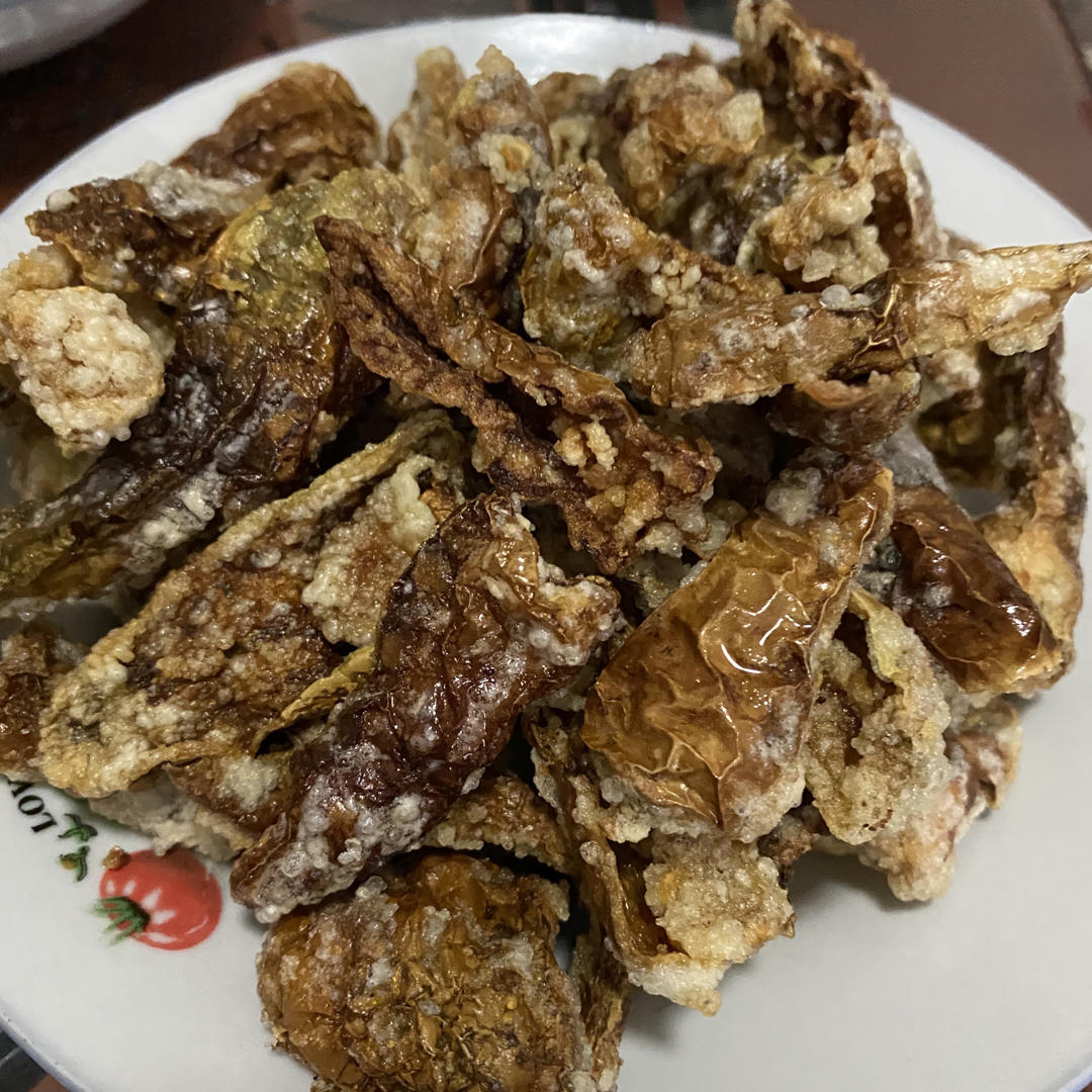 油炸白辣椒
