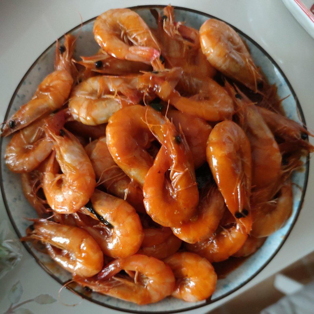 番茄酱闷大虾