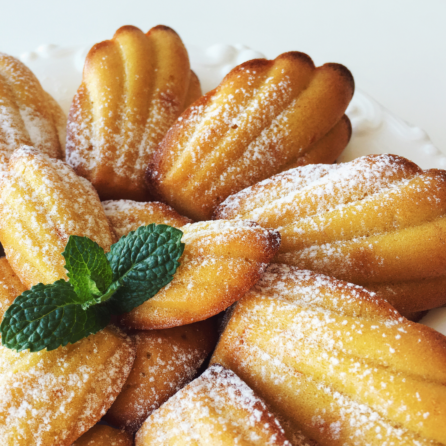 雨哇做的香橙玛德琳