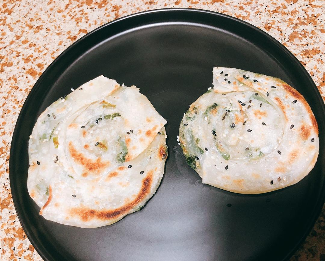 饺子皮葱油饼