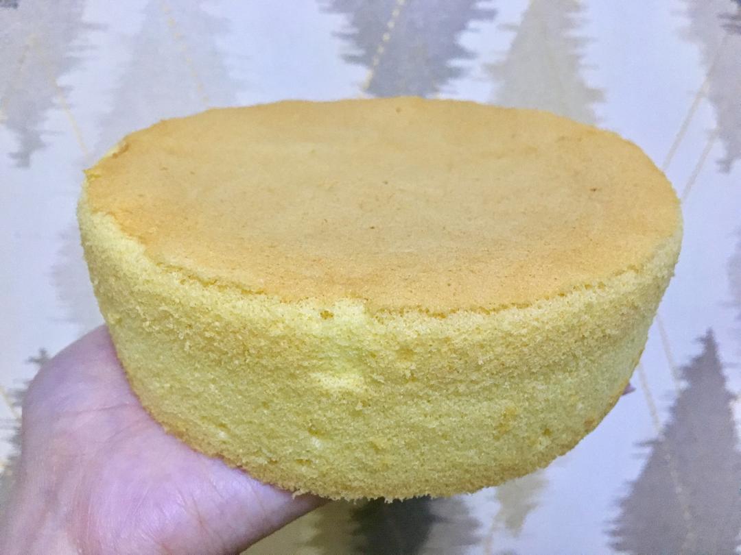 6寸戚风蛋糕（2蛋）