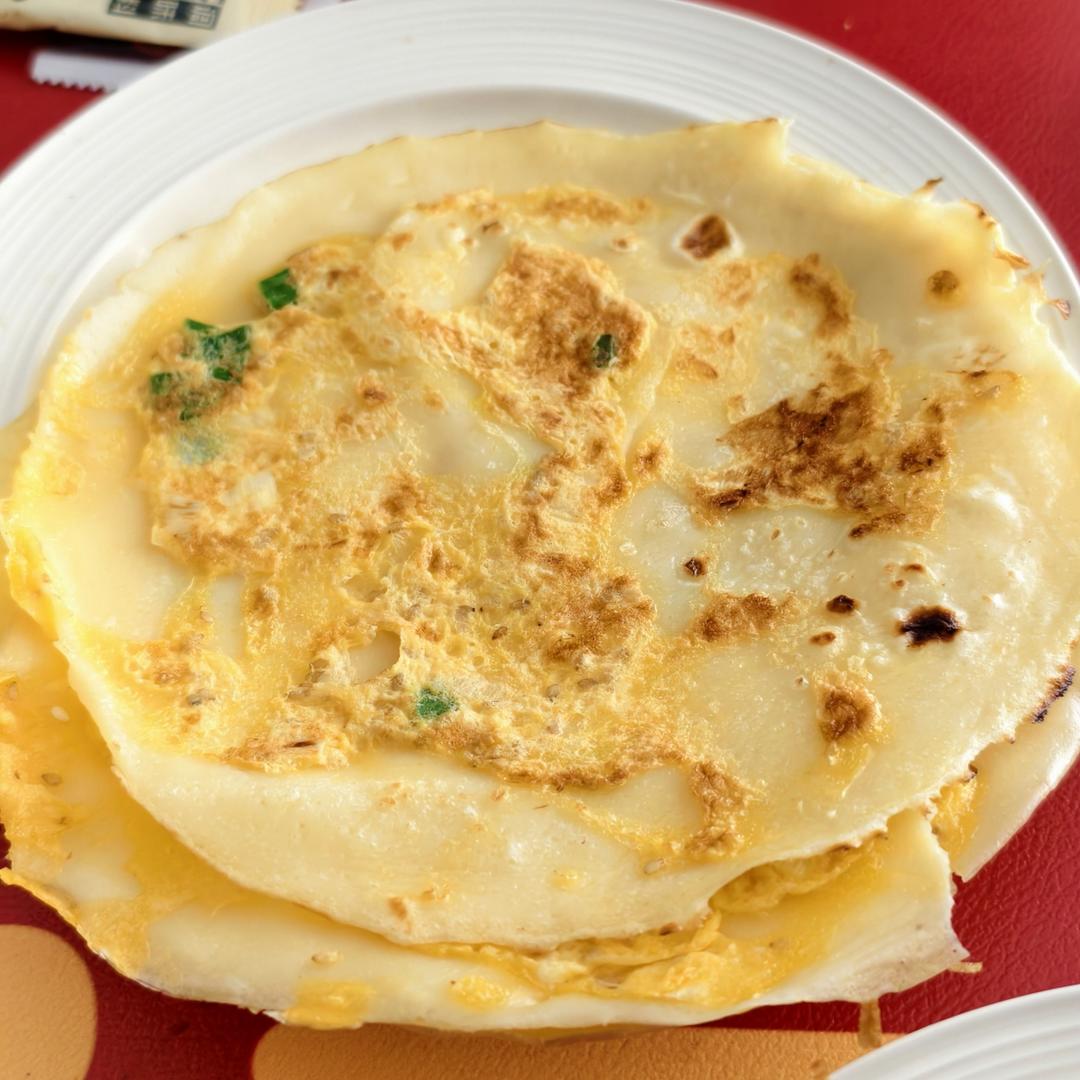 超软筋道的鸡蛋软饼