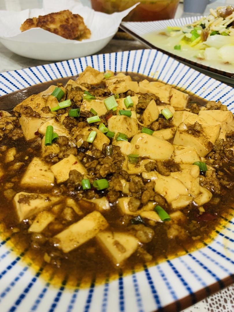 家常菜-肉末豆腐
