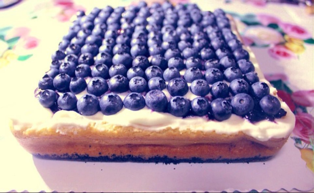 蓝莓乳酪蛋糕