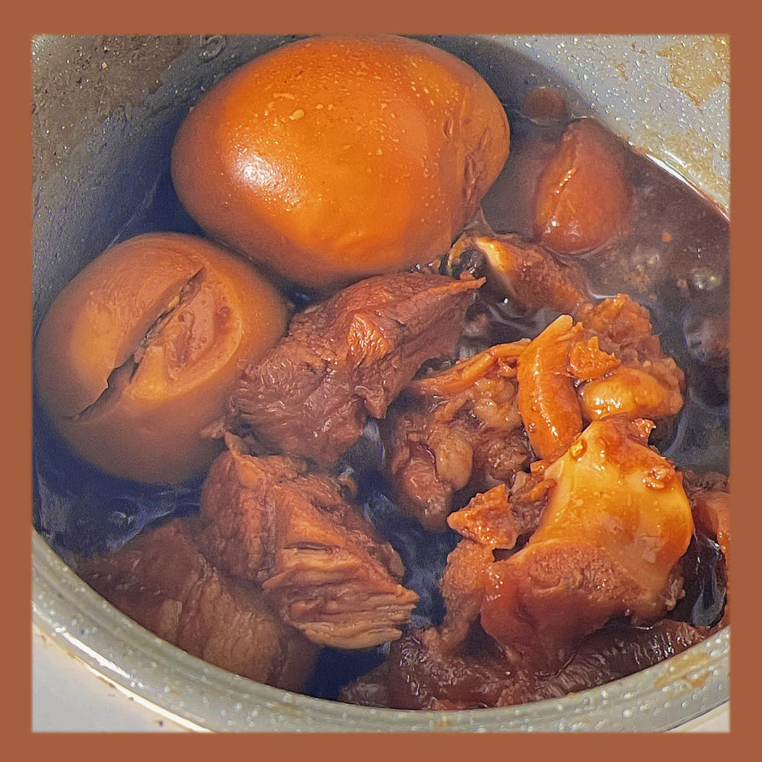 卤猪蹄儿～老人小孩都馋哭啦