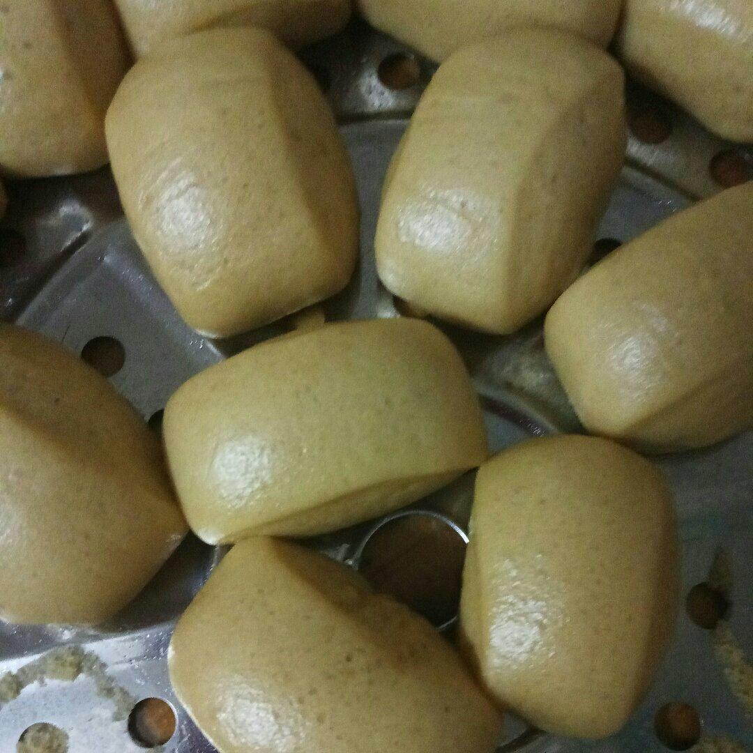 有着面包口感的红糖馒头（一次发酵）