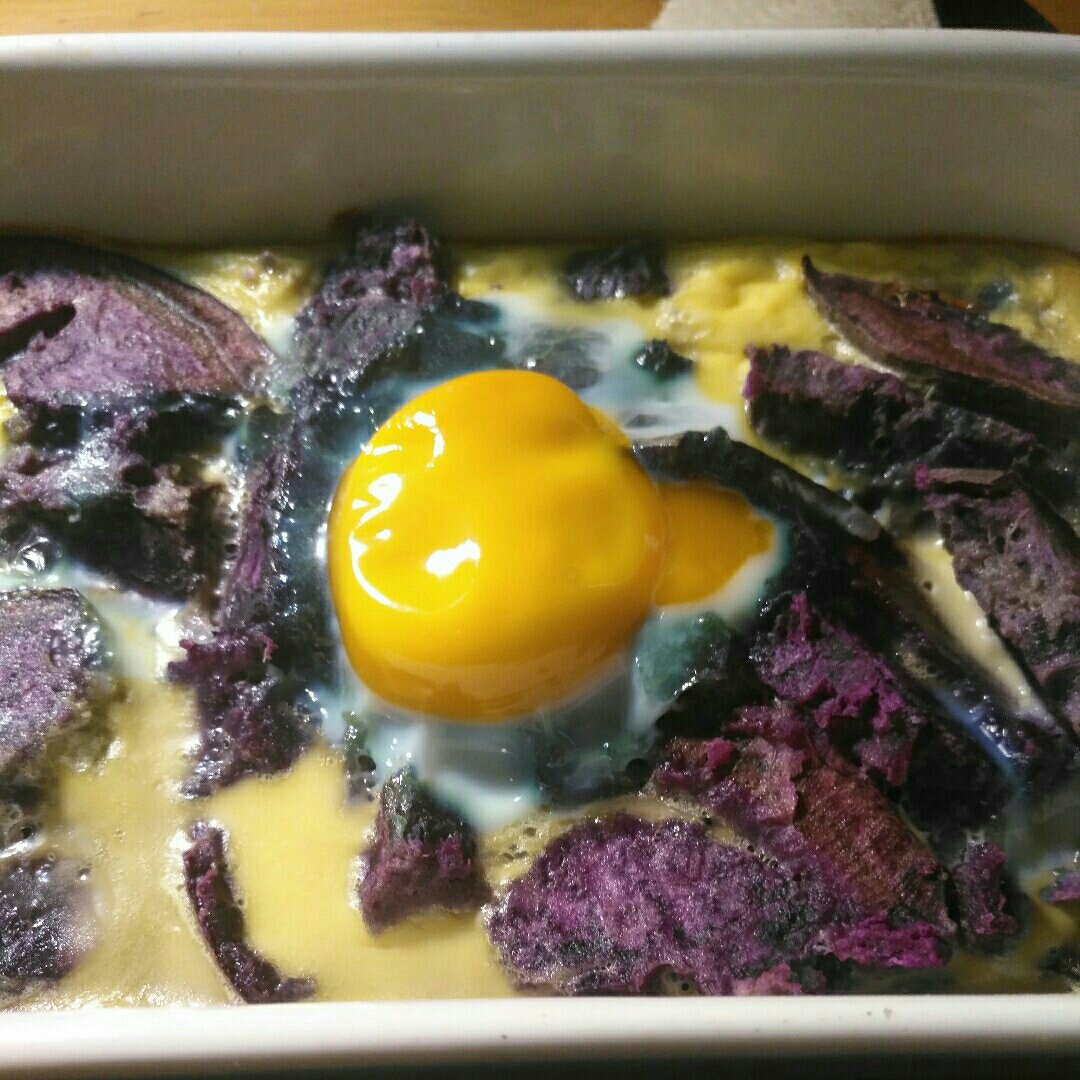 紫薯烤蛋（减肥增肌餐）