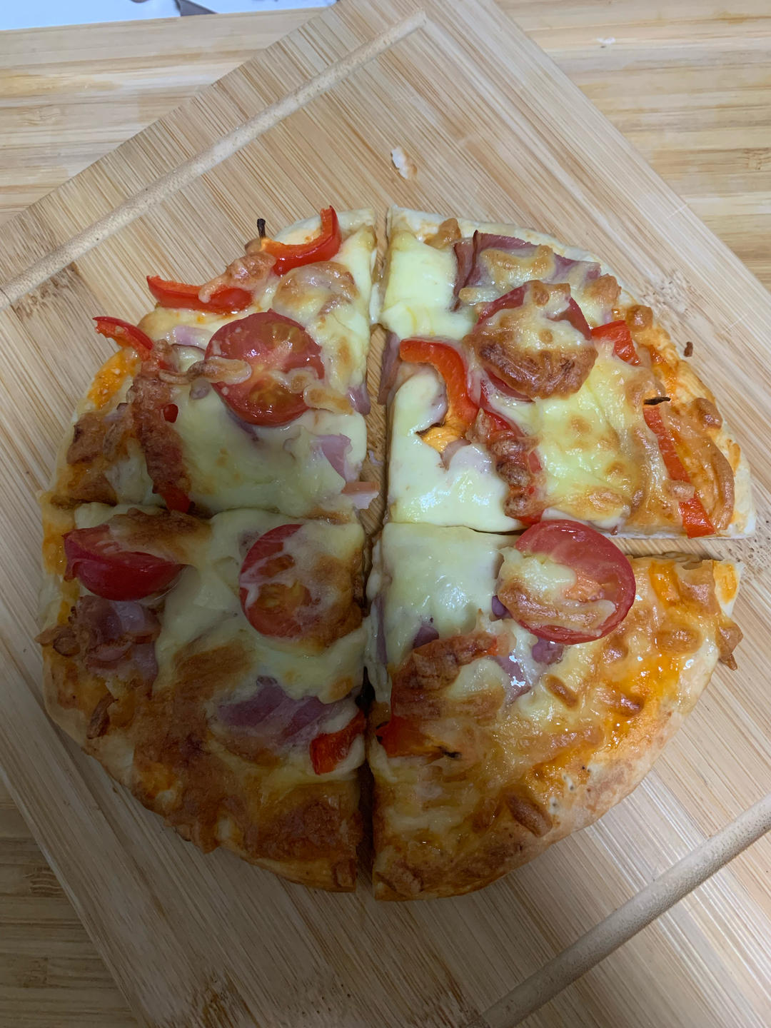 自制pizza  百做无误的饼皮哦