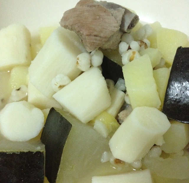 【电饭煲】冬瓜薏米淮山土豆…排骨汤的做法