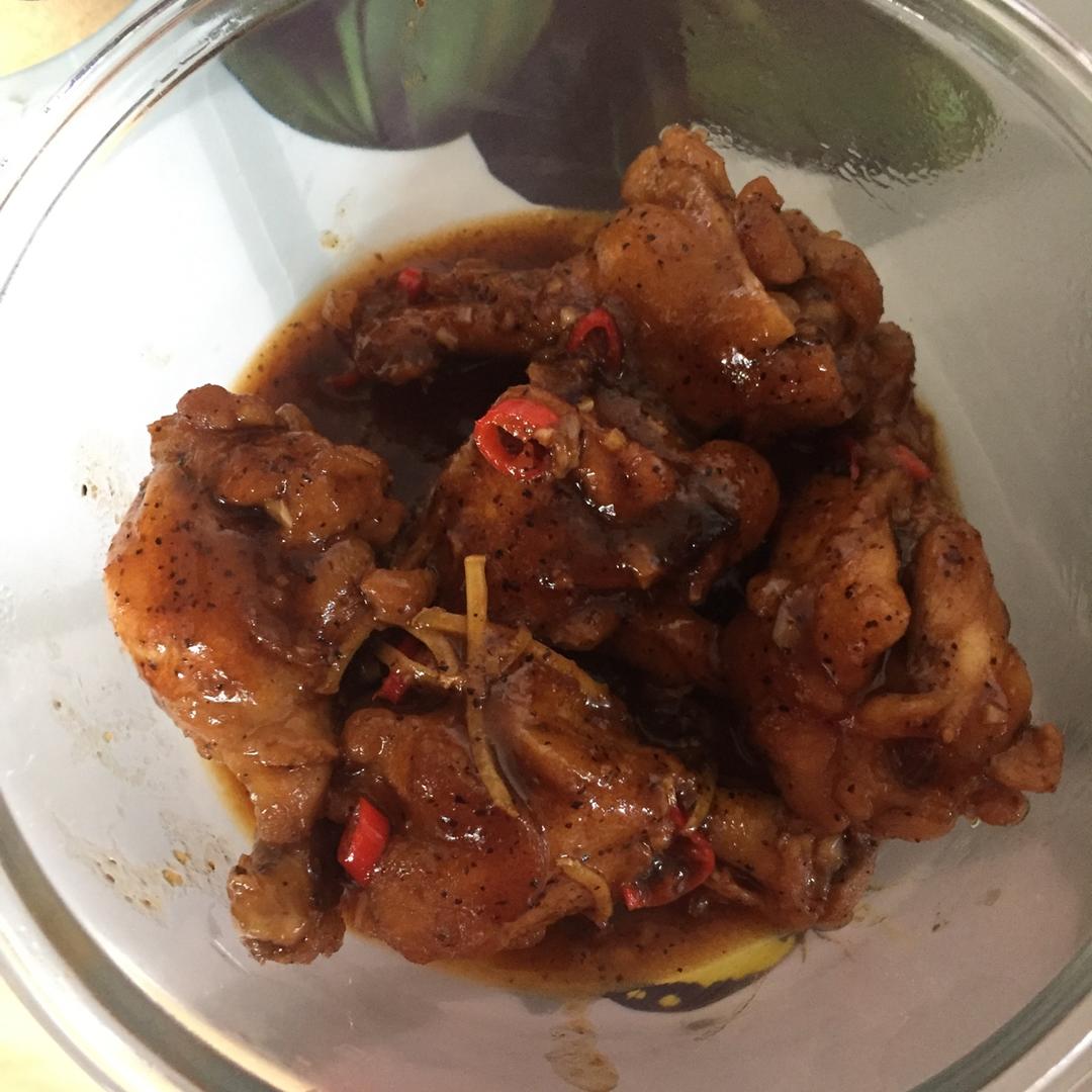 酱香辣鸡根（电饭锅懒人版）