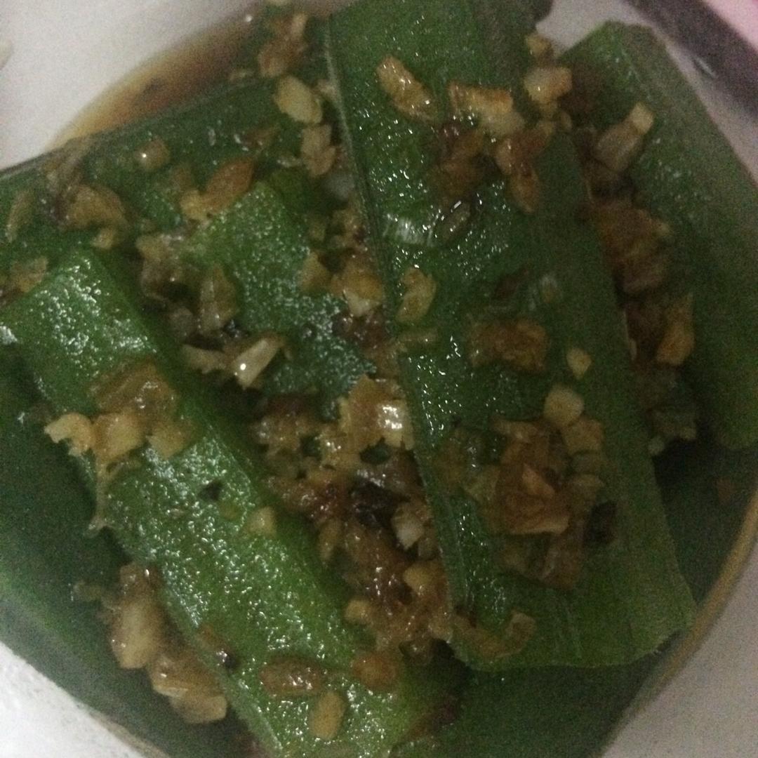 蒜蓉秋葵