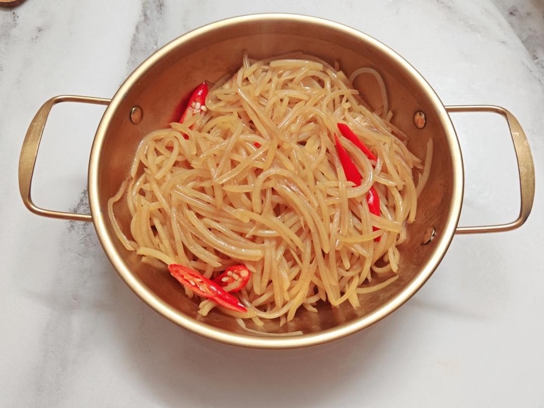 醋溜土豆丝
