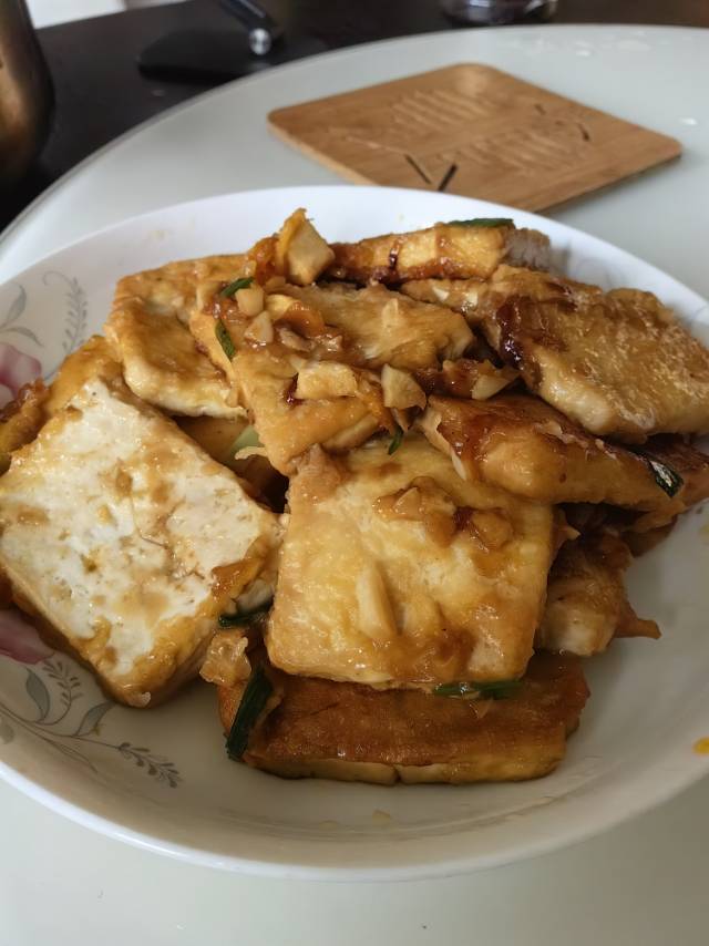 无敌好吃的香煎豆腐