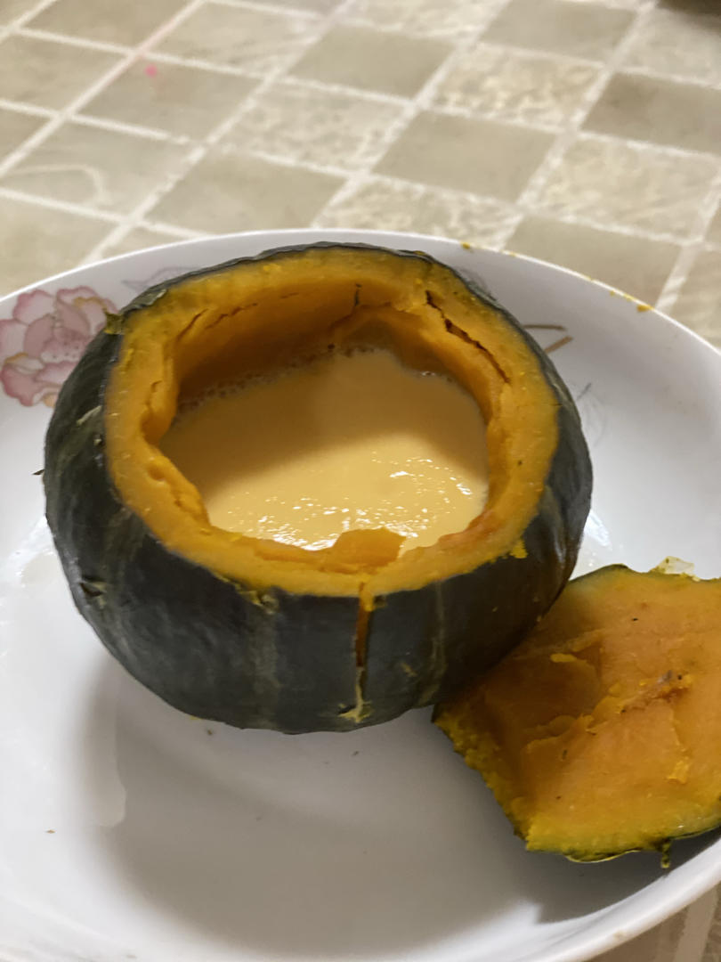 贝贝南瓜蒸蛋（懒人0失败）