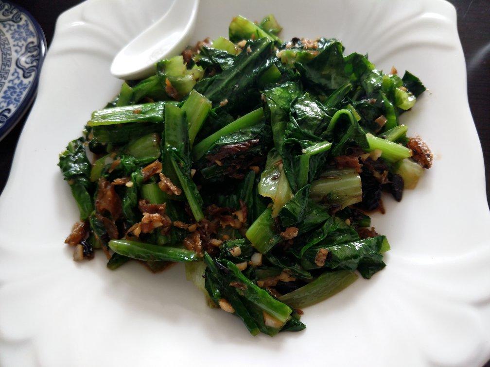 豆鼓鲮鱼油麦菜