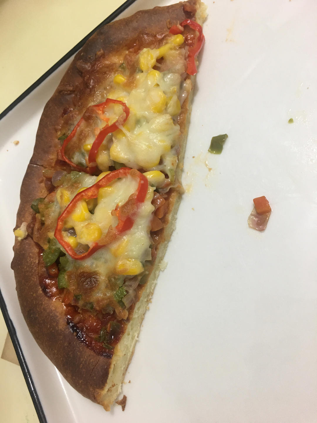 含宣软饼皮做法、自己在家也能做出馅料十足、超拉丝的美味诱人披萨