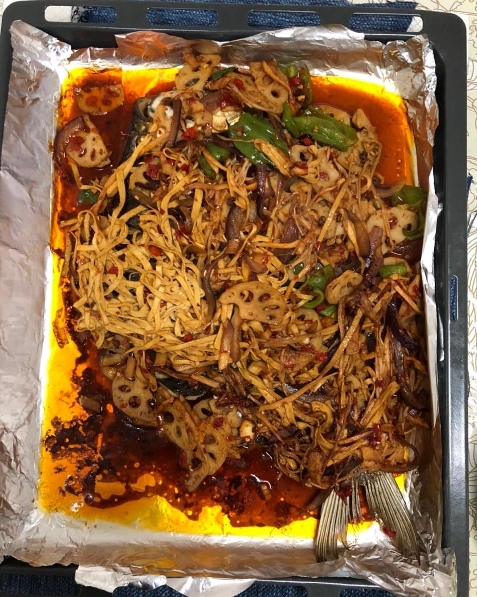 香辣烤鱼-烤箱版