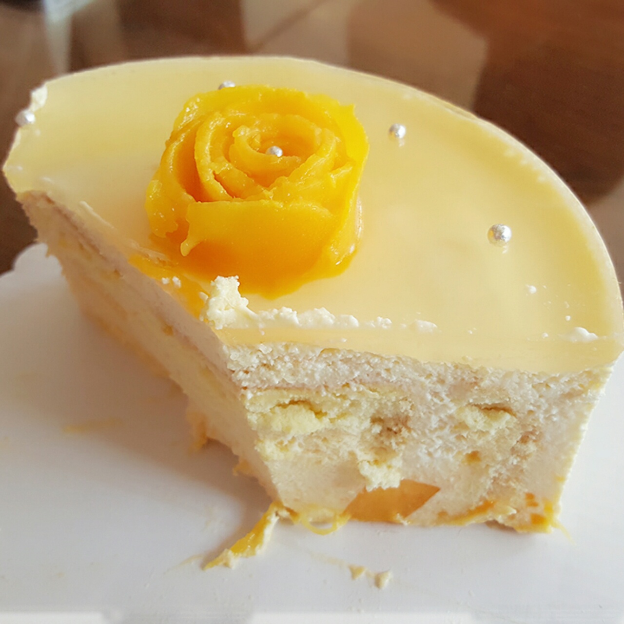 【视频】芒果慕斯（6寸） | 含镜面果胶配方