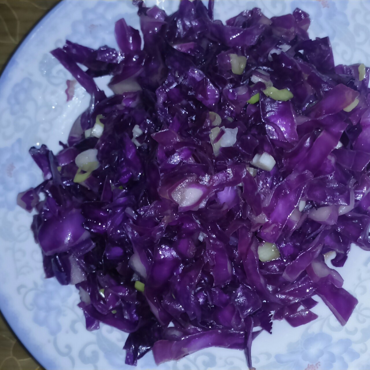 凉拌紫甘蓝