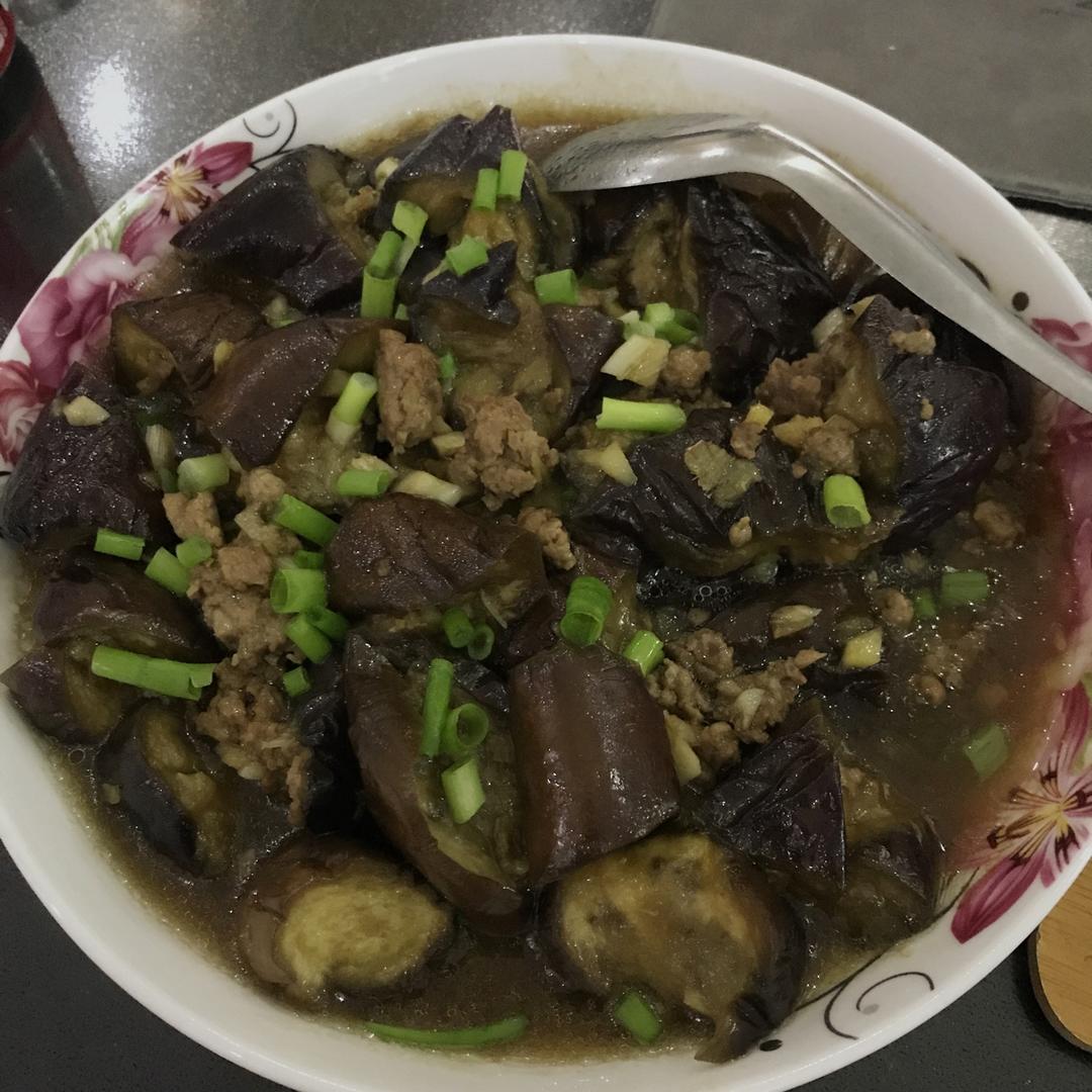 茄子不油炸的肉末茄子（好吃到💃💃👍👍）