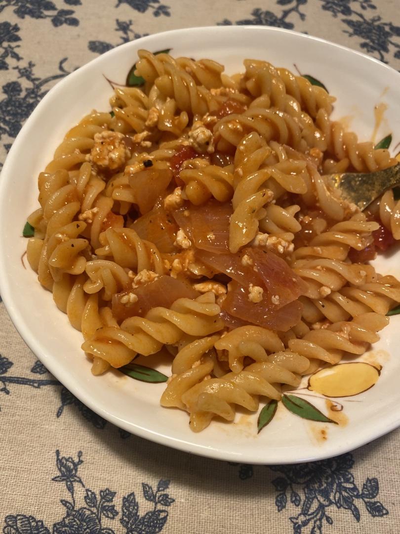 番茄肉酱螺旋意面🍅（超简单）