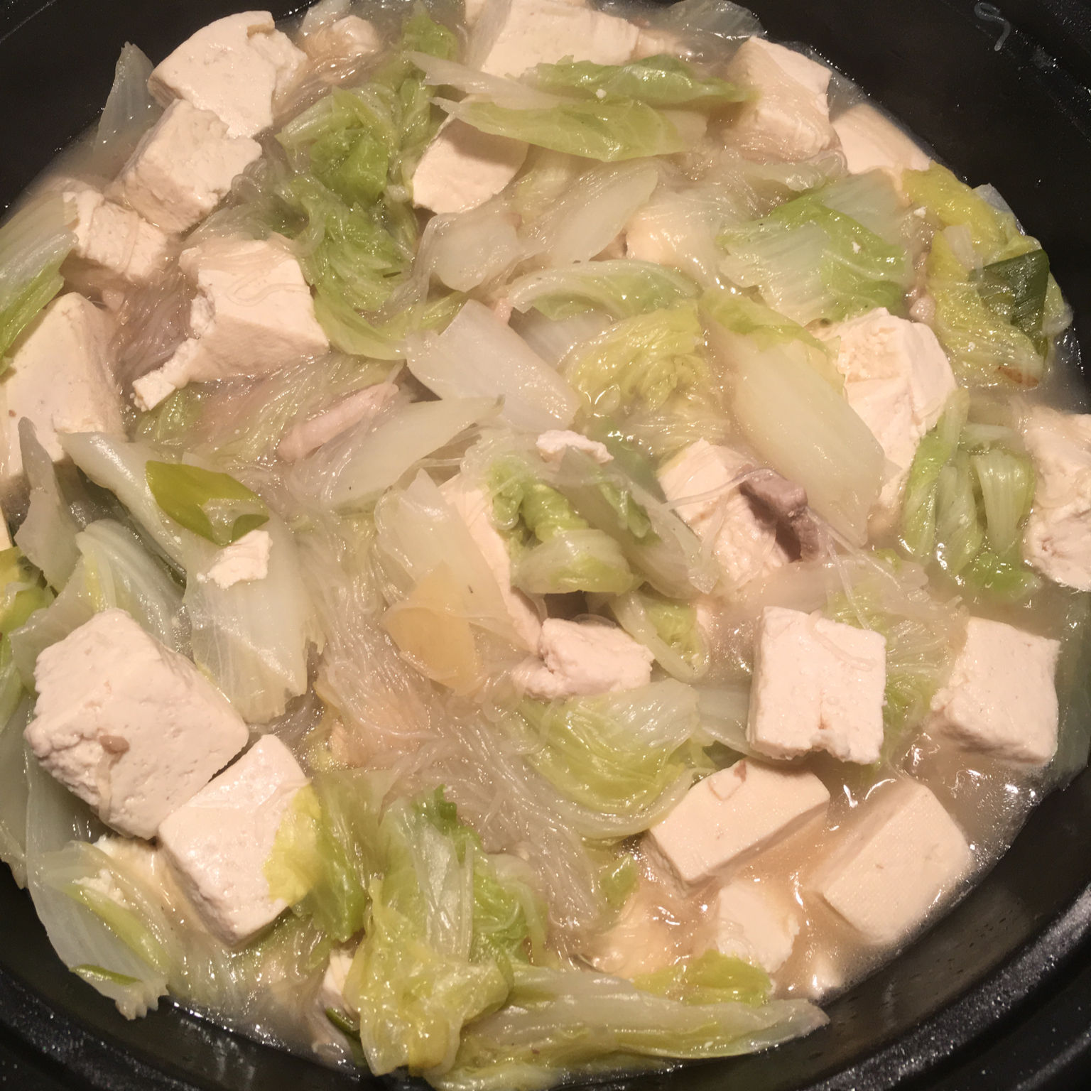 砂锅白菜豆腐