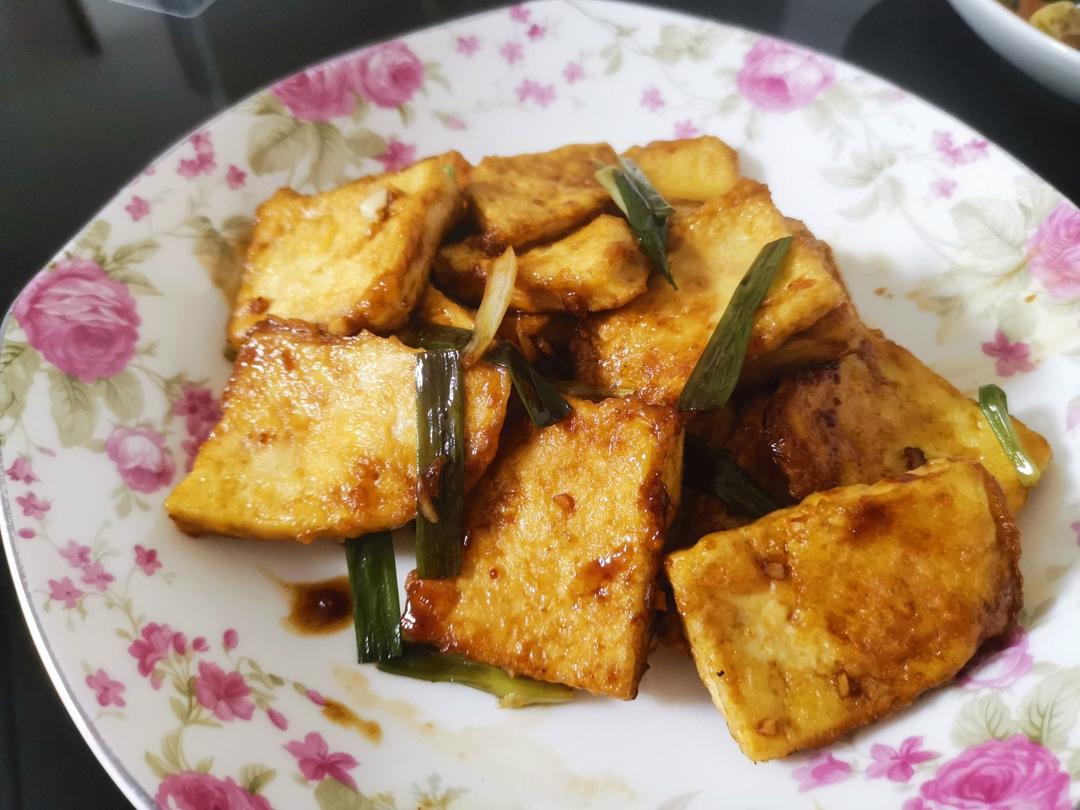 无敌好吃的香煎豆腐