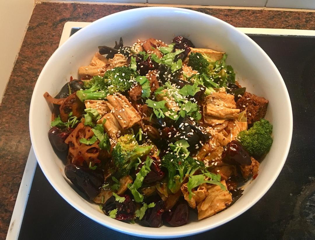 Vegan全素斋麻辣香锅