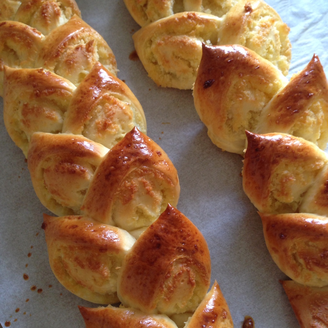 ginger-c做的椰蓉麦穗面包