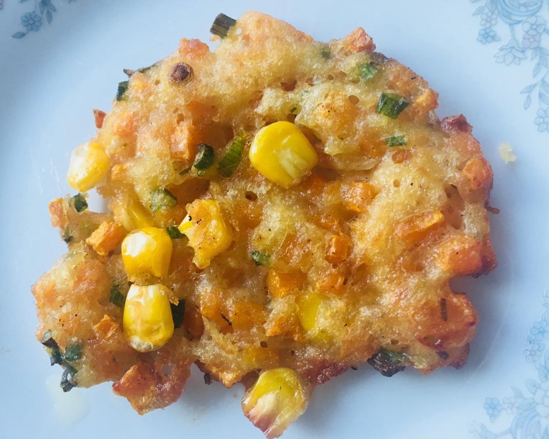 胡萝卜🥕玉米🌽饼