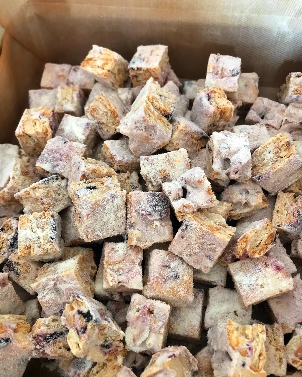 雪花酥的详细，真的比牛轧糖好吃哈~