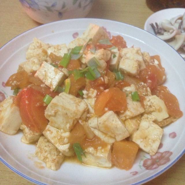 番茄豆腐
