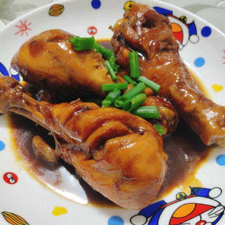 alone999做的家常简单红烧鸡腿做法