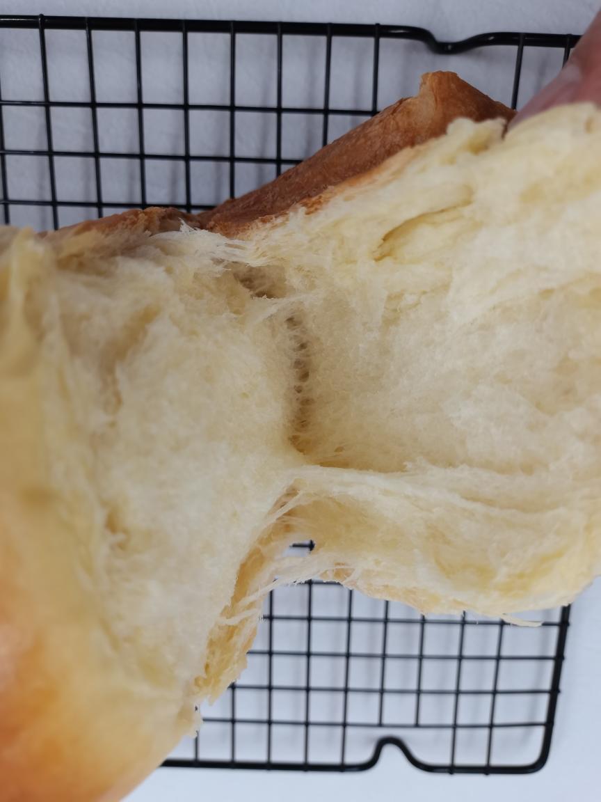 纯奶手撕吐司的做法 步骤1