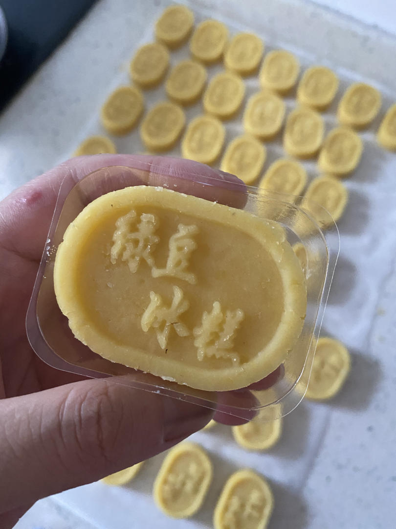 口感细腻顺滑的绿豆糕