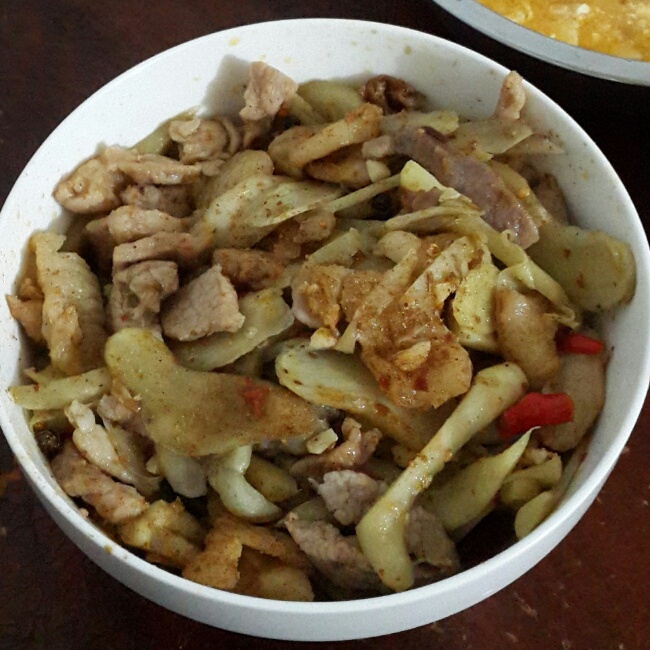 仔姜炒肉丝