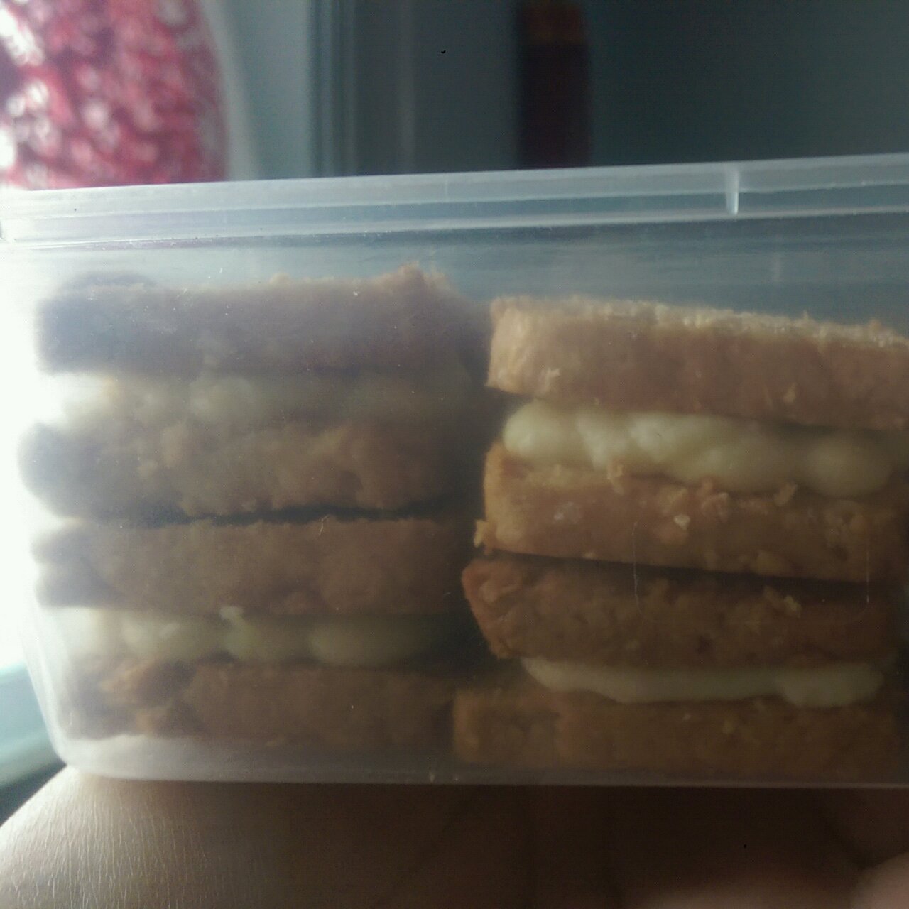 乳酪奶油夹心酥饼（芝士夹心饼干）