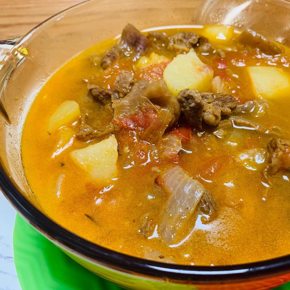 番茄土豆炖牛腩