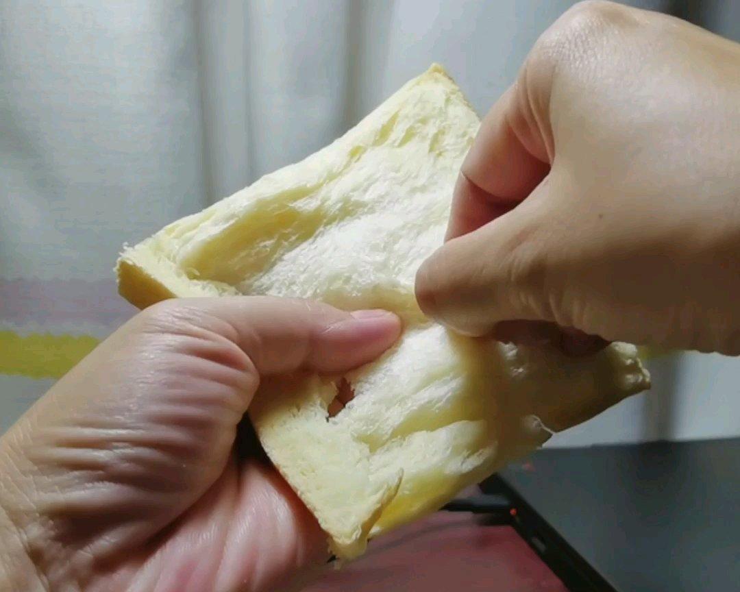 纯奶手撕吐司的做法 步骤1