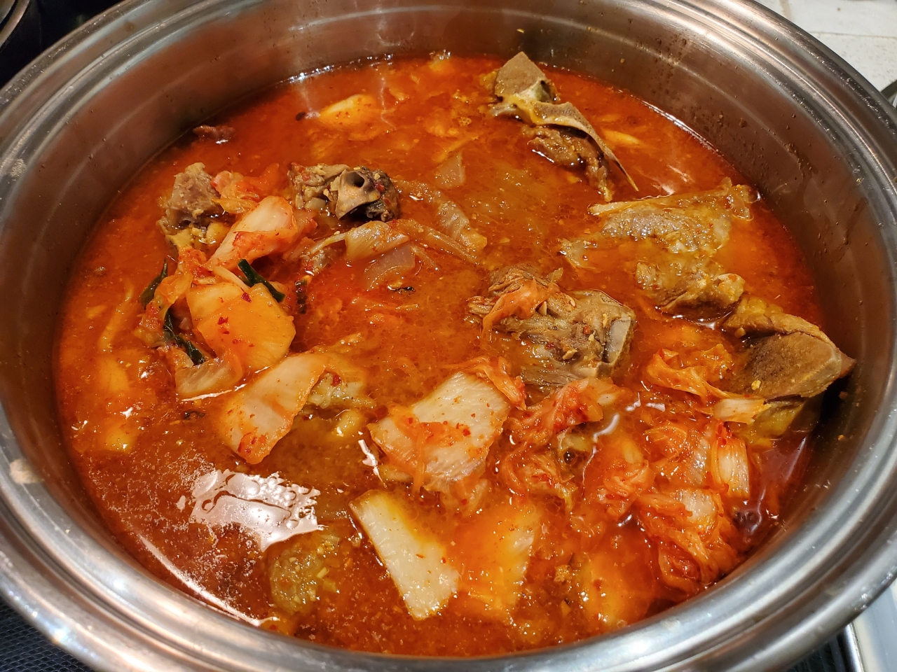 韩式猪骨汤的做法 步骤12