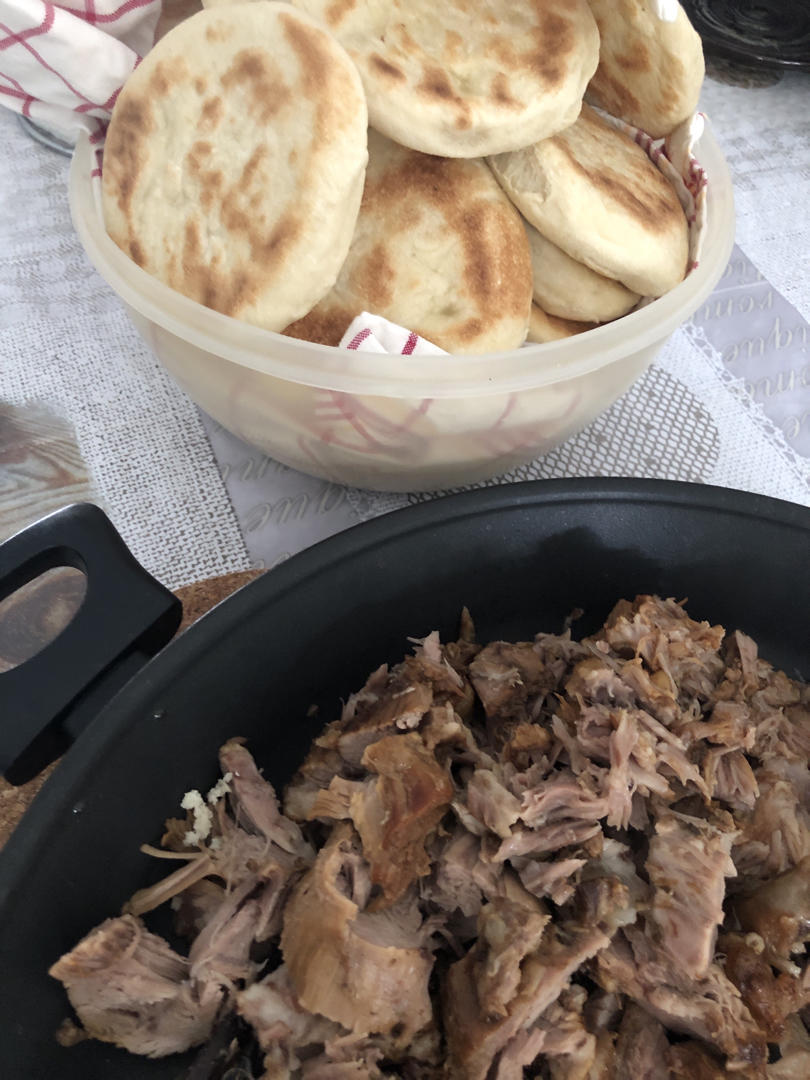 肉夹馍(白吉馍的制作)