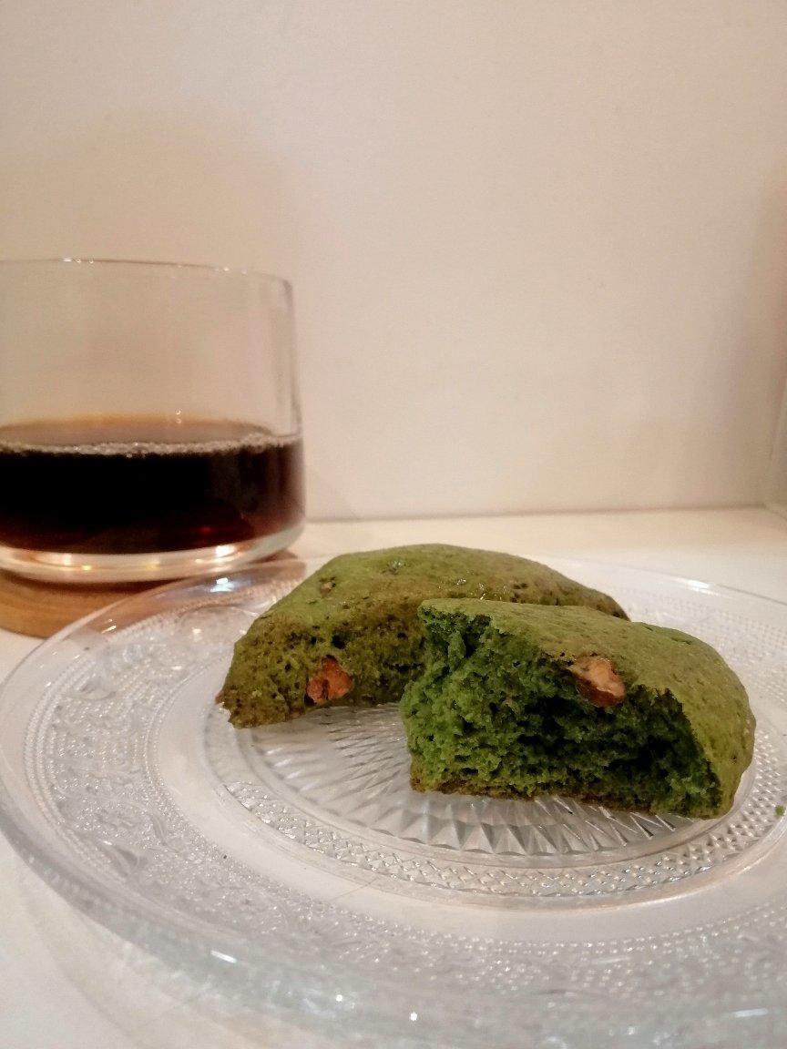 高颜值抹茶蜜豆司康